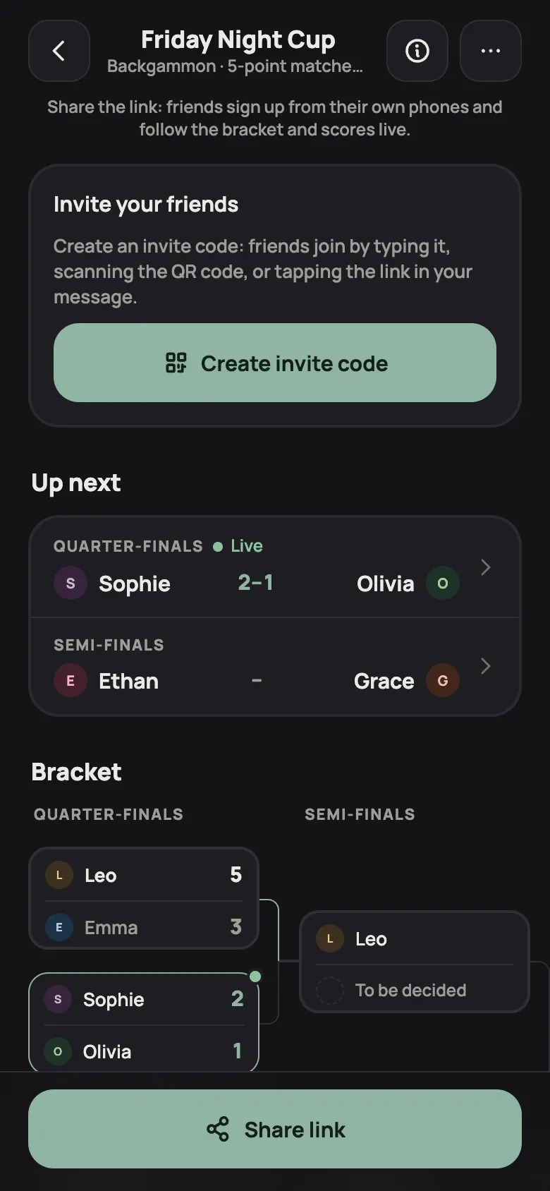 A tournament