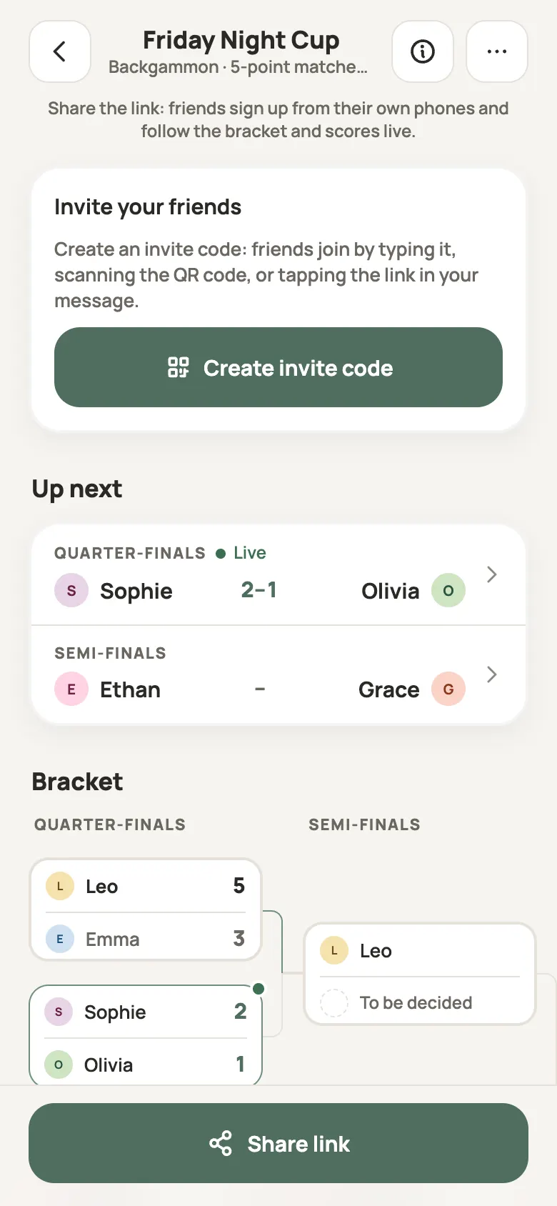 A tournament