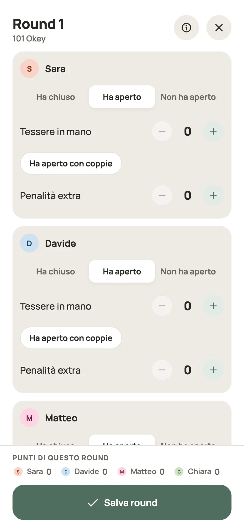 Inserimento di una mano di 101 Okey in Yazboz Guru