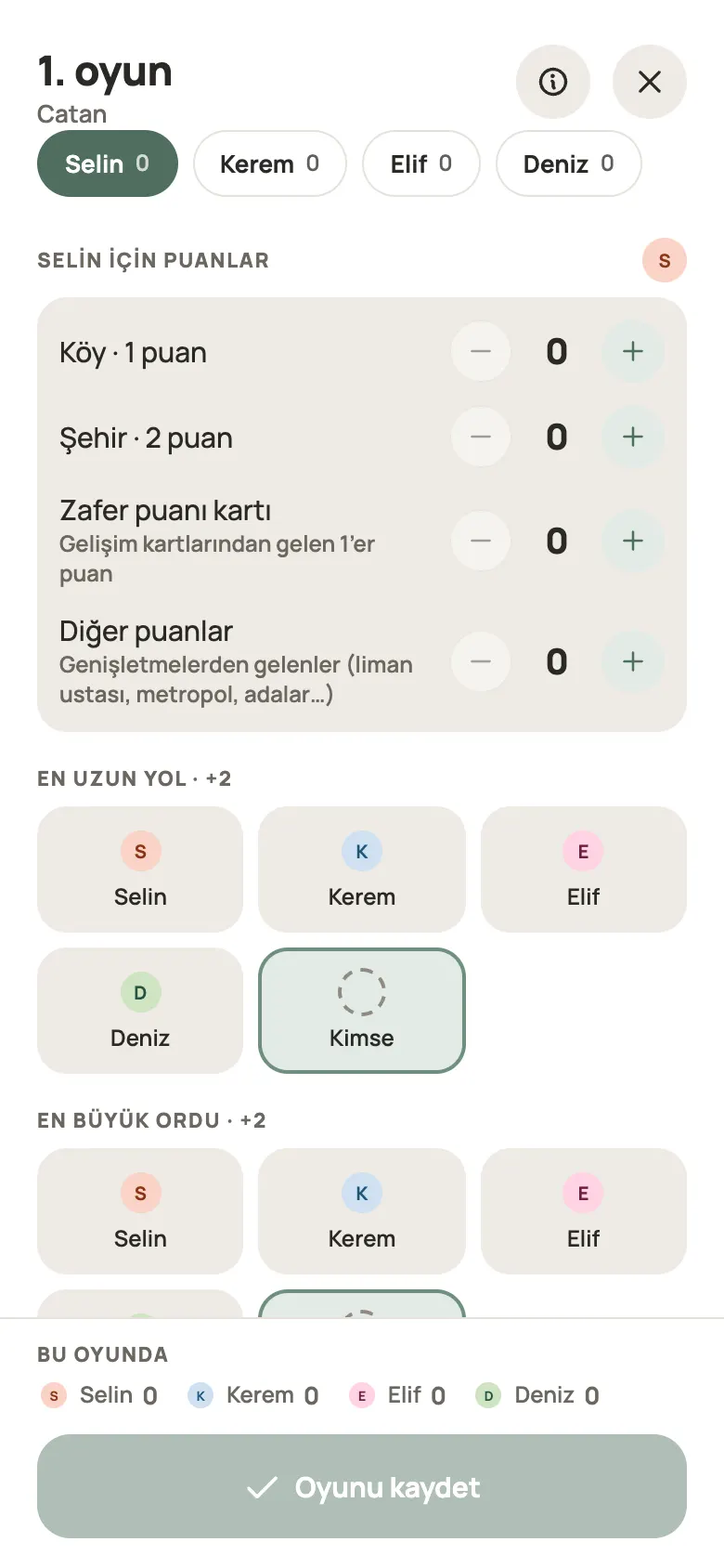 Yazboz Guru’da bir Catan elinin girişi